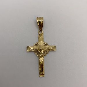 Women's 14kt Gold Crucifix Charm